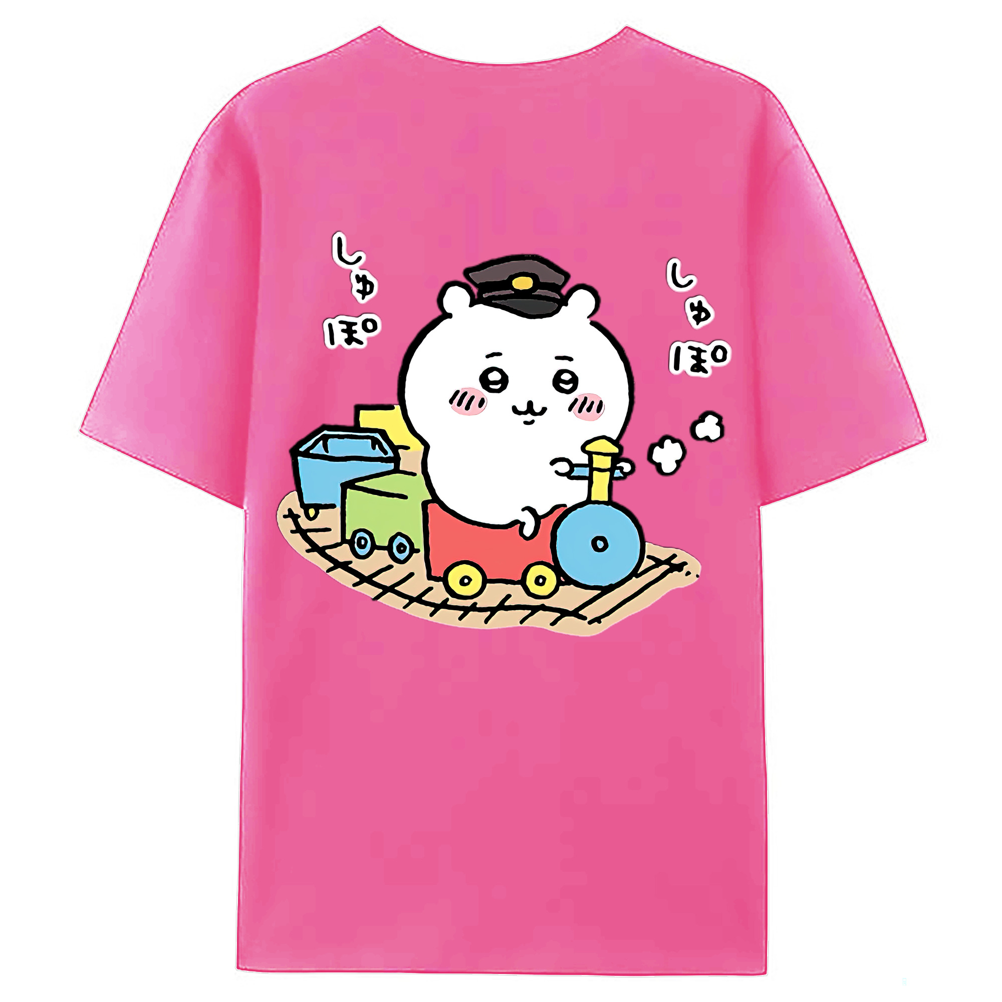 （画像用） ちいかわ ちいかわ Chii-kawa chiikawa レディース半袖Tシャツ(バックプリント)